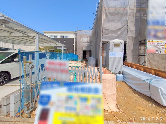 愛知県尾張旭市大塚町3丁目の新築戸建てシート写真 2025年4月10日撮影