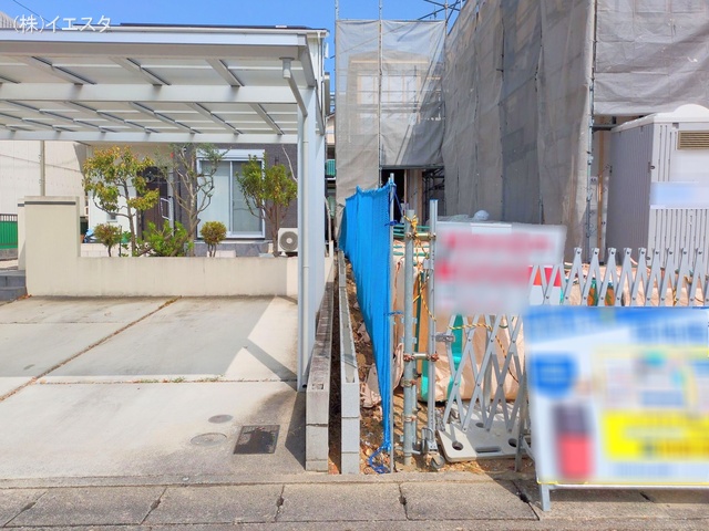 愛知県尾張旭市大塚町3丁目の新築戸建てシート写真 2025年4月10日撮影
