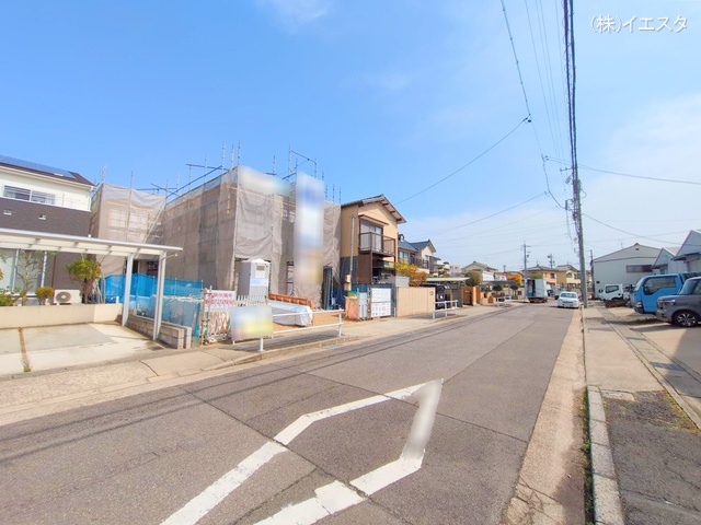 愛知県尾張旭市大塚町3丁目の新築戸建てシート写真 2025年4月10日撮影
