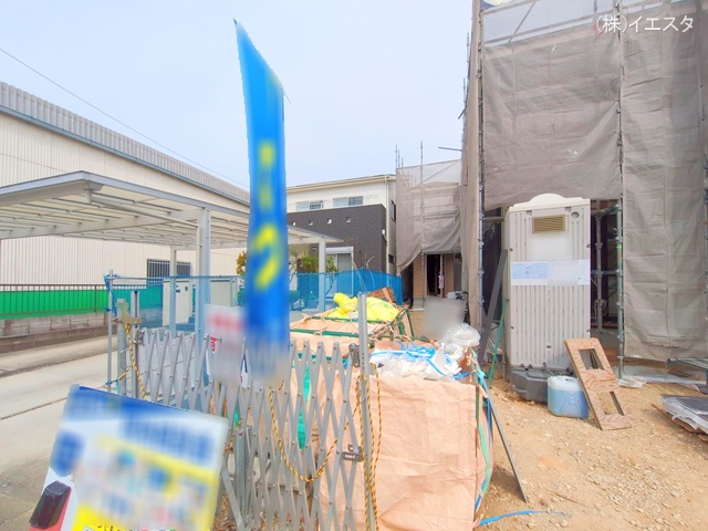 愛知県尾張旭市大塚町3丁目の新築戸建てシート写真 2025年4月17日撮影