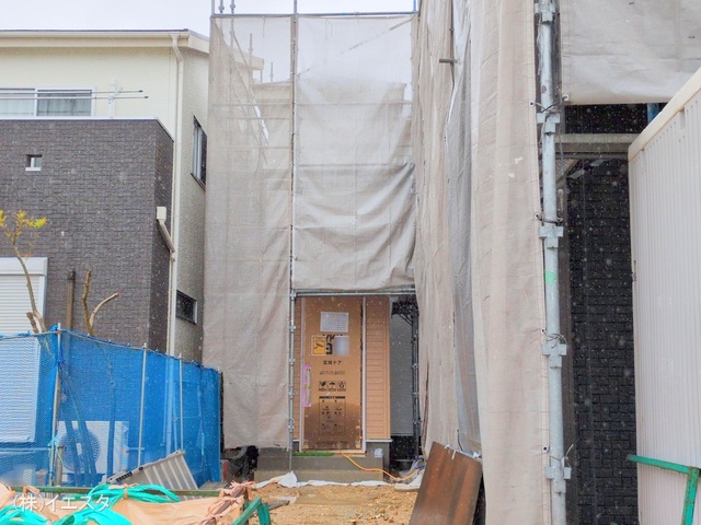 愛知県尾張旭市大塚町3丁目の新築戸建てシート写真 2025年4月22日撮影