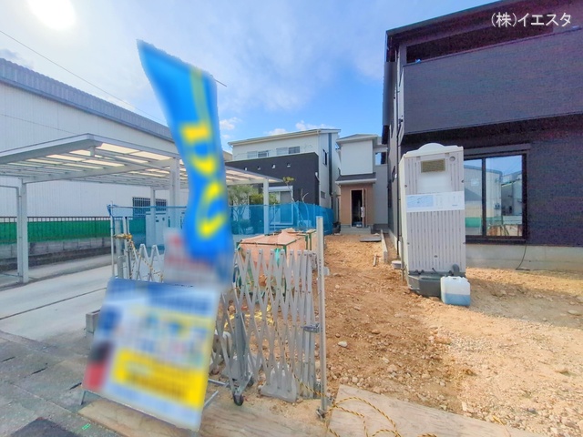 愛知県尾張旭市大塚町3丁目の新築戸建て外構写真 2025年4月30日撮影