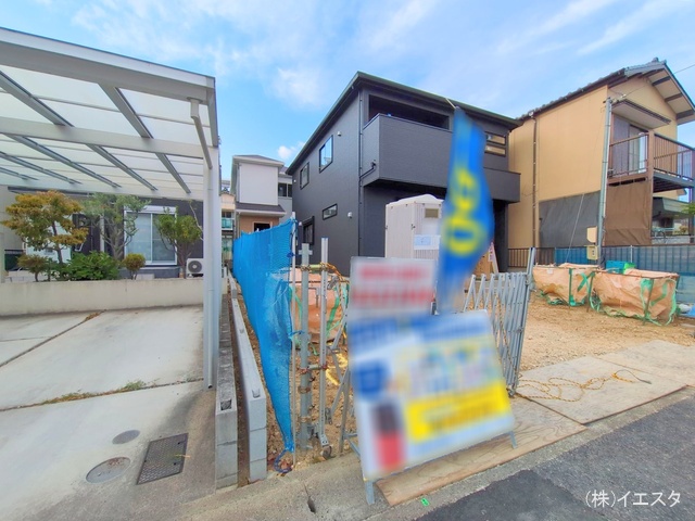 愛知県尾張旭市大塚町3丁目の新築戸建て外構写真 2025年4月30日撮影