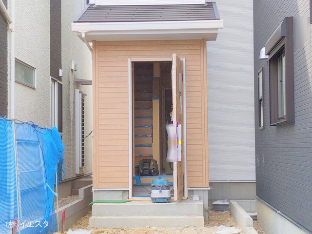 愛知県尾張旭市大塚町3丁目の新築戸建て外構写真 2025年4月30日撮影