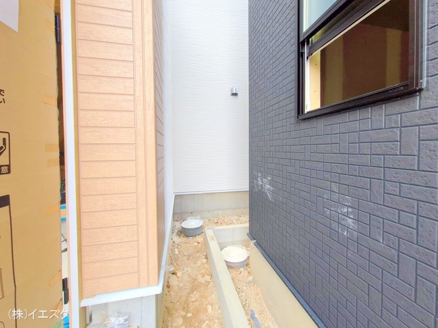 愛知県尾張旭市大塚町3丁目の新築戸建て外構写真 2025年4月30日撮影