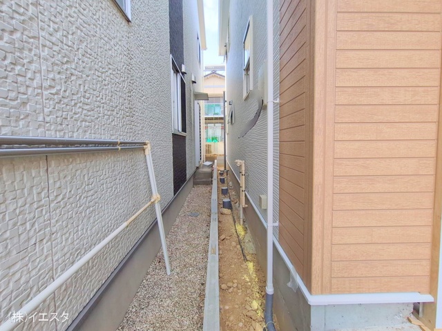 愛知県尾張旭市大塚町3丁目の新築戸建て外構写真 2025年4月30日撮影