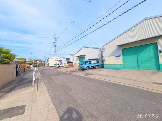 愛知県尾張旭市大塚町3丁目の新築戸建て外構写真 2025年4月30日撮影