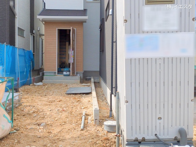 愛知県尾張旭市大塚町3丁目の新築戸建て外構写真 2025年4月30日撮影