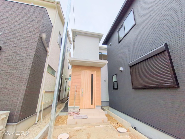 愛知県尾張旭市大塚町3丁目の新築戸建て外構写真 2025年5月25日撮影