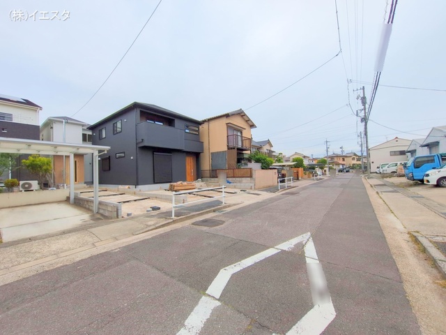愛知県尾張旭市大塚町3丁目の新築戸建て外構写真 2025年5月25日撮影