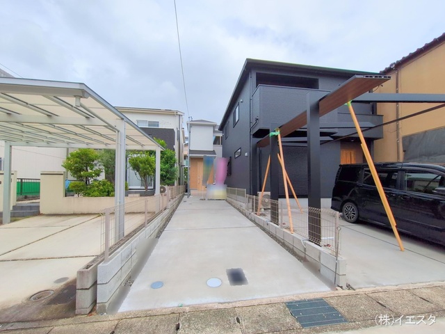 愛知県尾張旭市大塚町3丁目の新築戸建て完成写真 2025年7月17日撮影