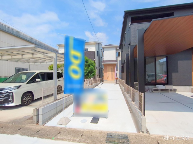 愛知県尾張旭市大塚町3丁目の新築戸建て完成写真 2025年8月28日撮影