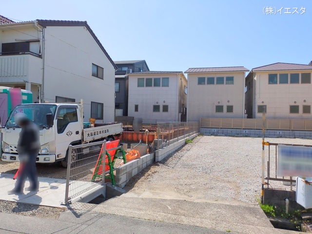 愛知県名古屋市守山区川北町の新築戸建て基礎写真 2025年4月13日撮影