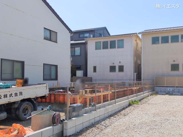 愛知県名古屋市守山区川北町の新築戸建て基礎写真 2025年4月13日撮影