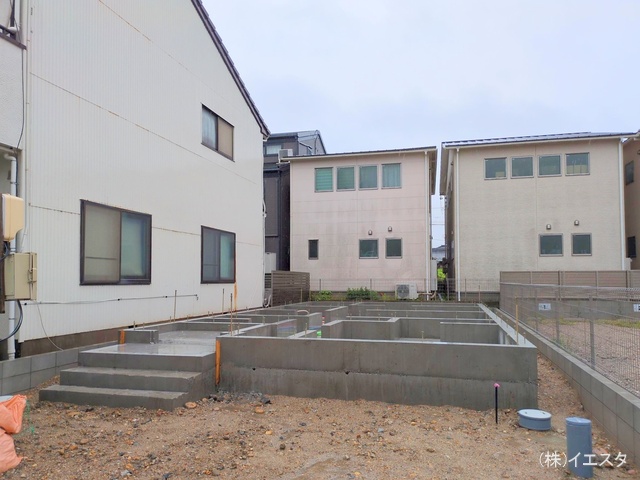 愛知県名古屋市守山区川北町の新築戸建て基礎写真 2025年5月1日撮影