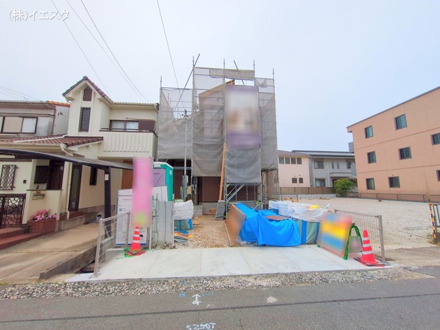愛知県名古屋市守山区川北町の新築戸建てシート写真 2025年5月25日撮影