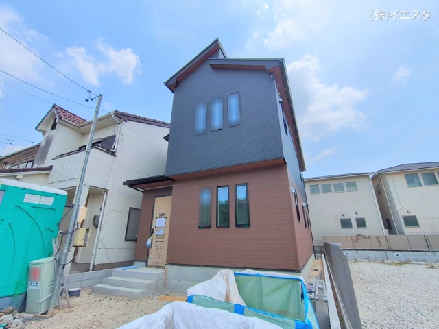 愛知県名古屋市守山区川北町の新築戸建て外構写真 2025年6月19日撮影