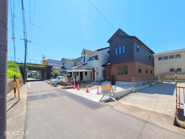 愛知県名古屋市守山区川北町の新築戸建て外構写真 2025年7月23日撮影