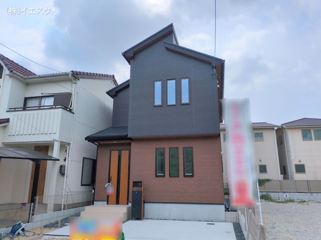 愛知県名古屋市守山区川北町の新築戸建て外構写真 2025年8月24日撮影