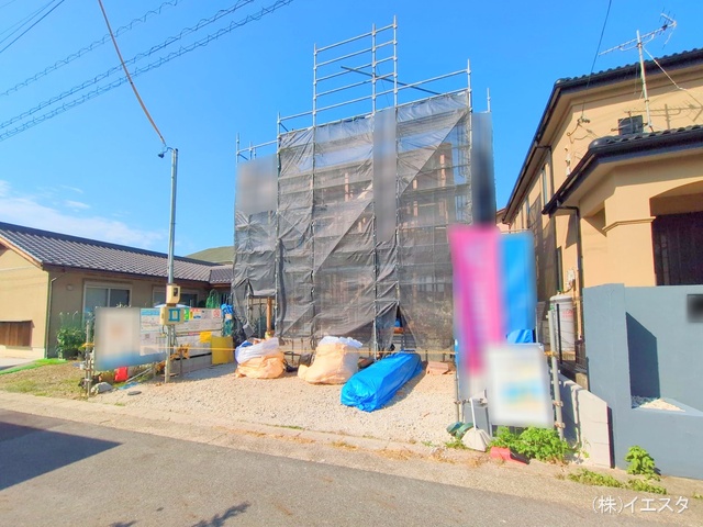 愛知県長久手市岩作三ケ峯の新築戸建て上棟写真 2025年6月17日撮影