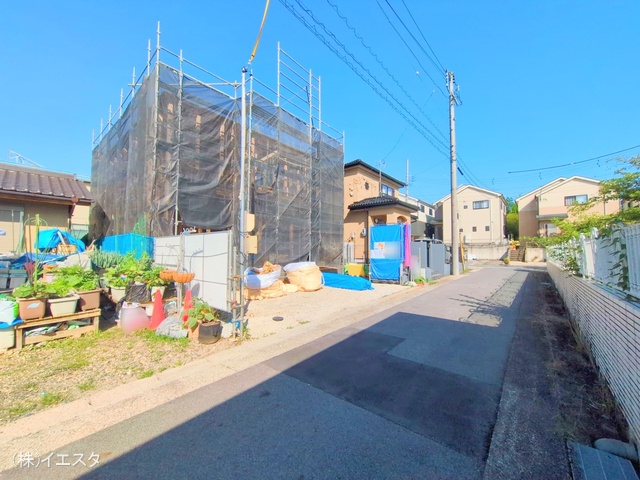 愛知県長久手市岩作三ケ峯の新築戸建て上棟写真 2025年6月17日撮影