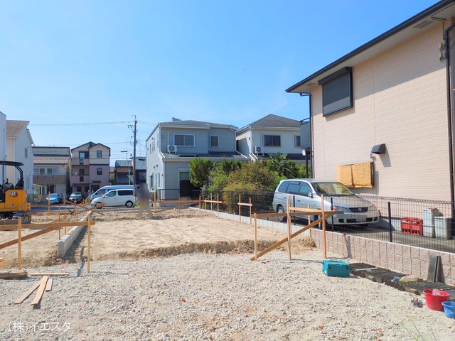 愛知県名古屋市名東区香流1丁目の新築戸建て基礎写真 2025年8月21日撮影