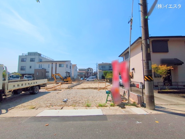 愛知県名古屋市名東区香流1丁目の新築戸建て基礎写真 2025年8月21日撮影
