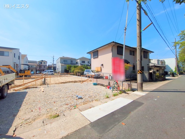 愛知県名古屋市名東区香流1丁目の新築戸建て基礎写真 2025年8月21日撮影