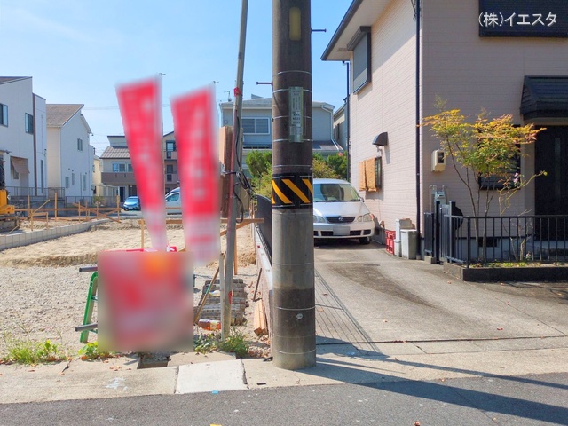 愛知県名古屋市名東区香流1丁目の新築戸建て基礎写真 2025年8月21日撮影