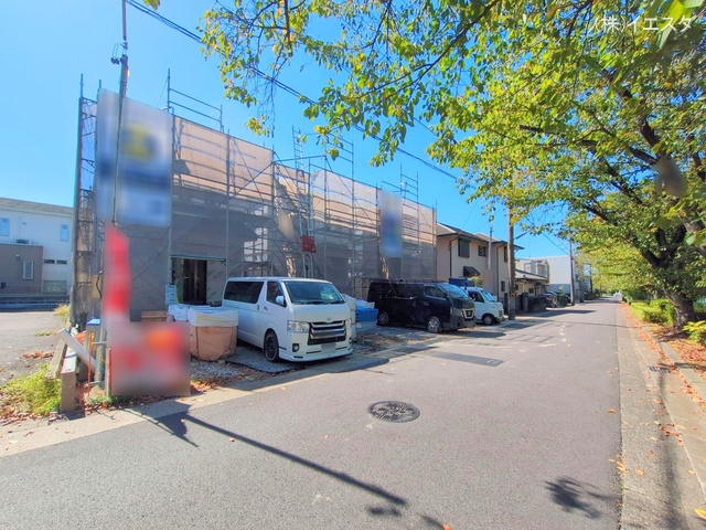 愛知県名古屋市名東区香流1丁目の新築戸建てシート写真 2025年10月8日撮影