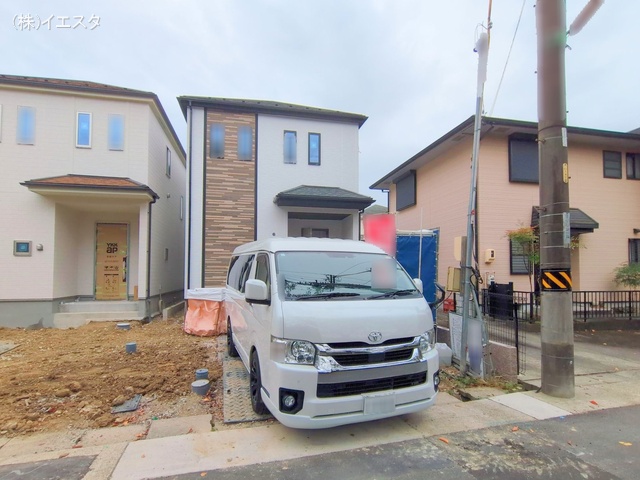 愛知県名古屋市名東区香流1丁目の新築戸建て外構写真 2025年11月4日撮影