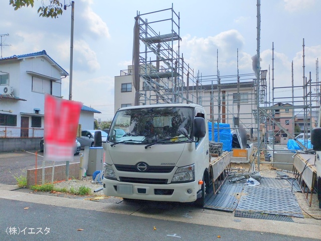 愛知県名古屋市名東区香流1丁目の新築戸建て基礎写真 2025年9月16日撮影