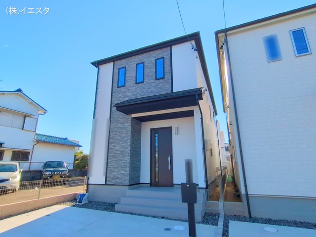 愛知県名古屋市名東区香流１丁目の新築戸建て完成写真 2025年12月21日撮影