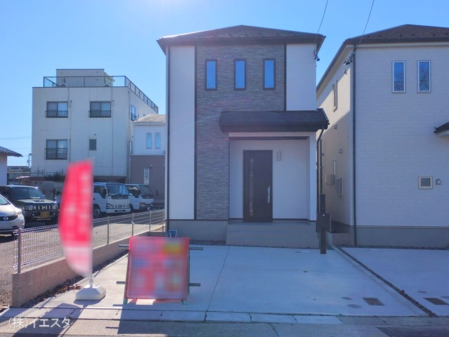 愛知県名古屋市名東区香流１丁目の新築戸建て完成写真 2025年12月21日撮影