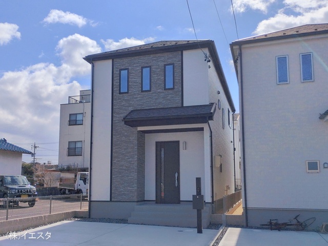 愛知県名古屋市名東区香流1丁目の新築戸建て完成写真 2026年2月16日撮影