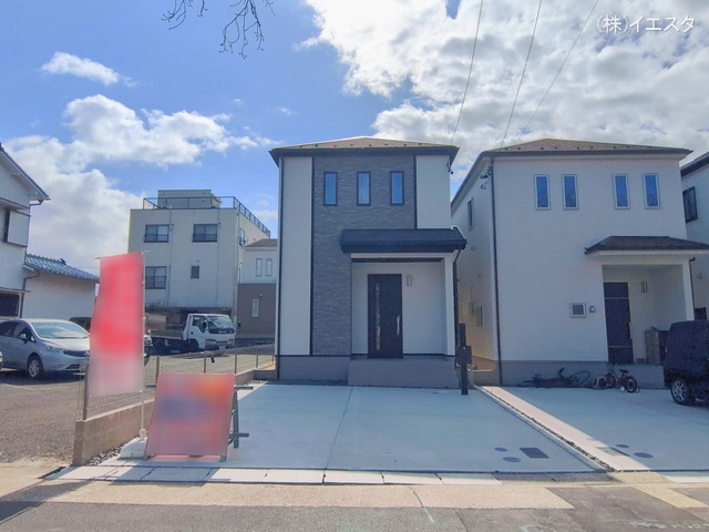 愛知県名古屋市名東区香流1丁目の新築戸建て完成写真 2026年2月16日撮影