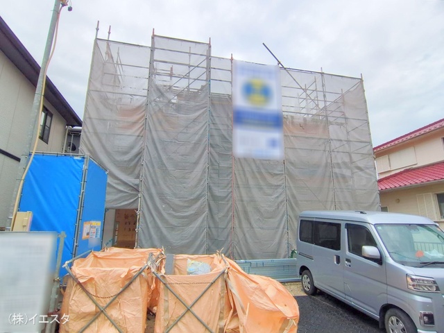 愛知県瀬戸市塩草町の新築戸建てシート写真 2025年6月25日撮影