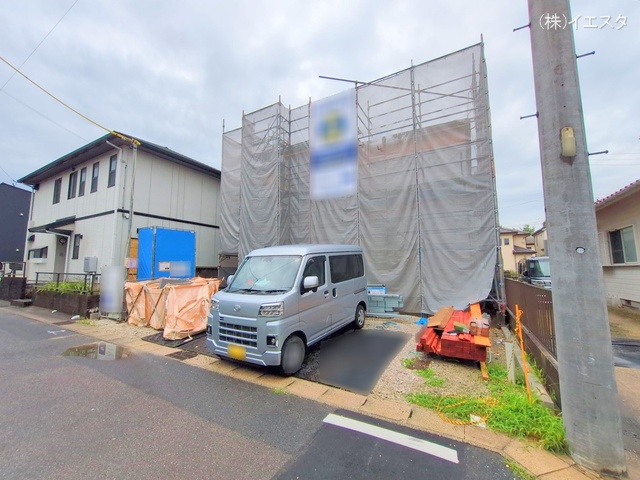 愛知県瀬戸市塩草町の新築戸建てシート写真 2025年6月25日撮影