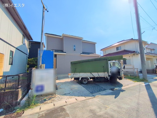 愛知県瀬戸市塩草町の新築戸建て外構写真 2025年7月28日撮影