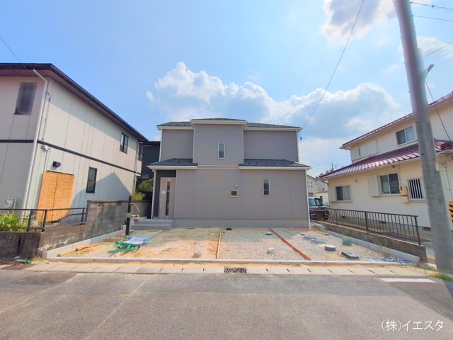 愛知県瀬戸市塩草町の新築戸建て外構写真 2025年8月25日撮影