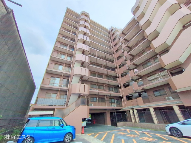 愛知県瀬戸市小坂町のマンション『ユニーブル晴丘B棟』外観写真 2025年5月11日撮影