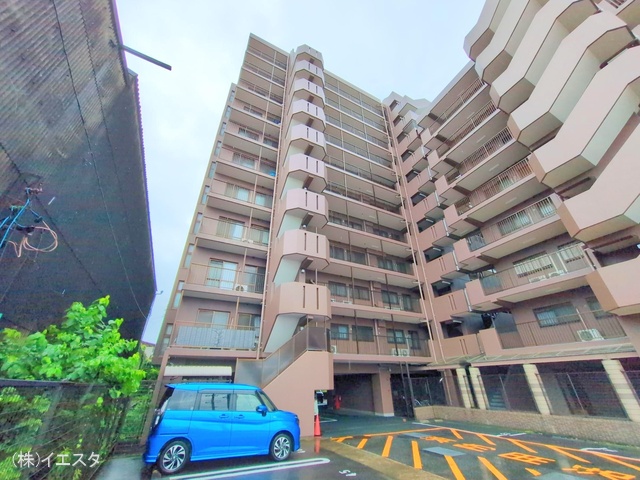 愛知県瀬戸市小坂町のマンション『ユニーブル晴丘B棟』外観写真 2025年6月25日撮影