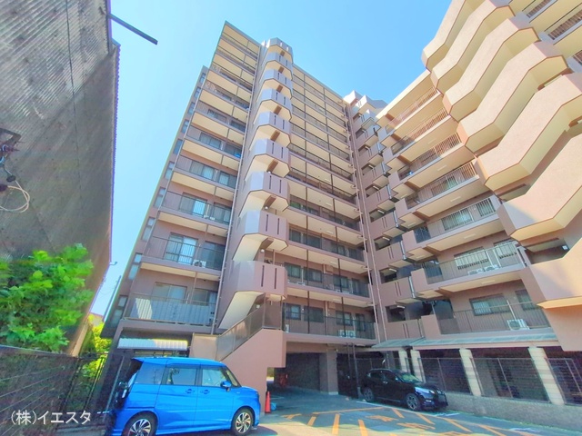 愛知県瀬戸市小坂町のマンション『ユニーブル晴丘B棟』外観写真 2025年7月31日撮影