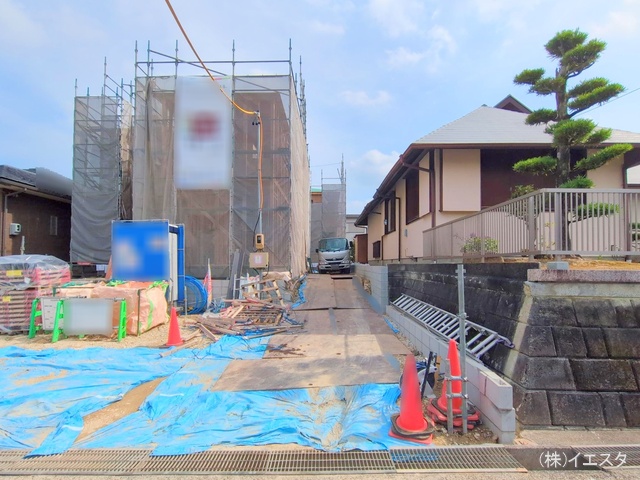 愛知県春日井市中央台6丁目の新築戸建て上棟写真 2025年6月19日撮影