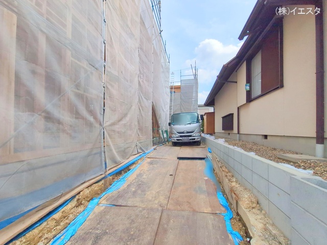愛知県春日井市中央台6丁目の新築戸建て上棟写真 2025年6月19日撮影
