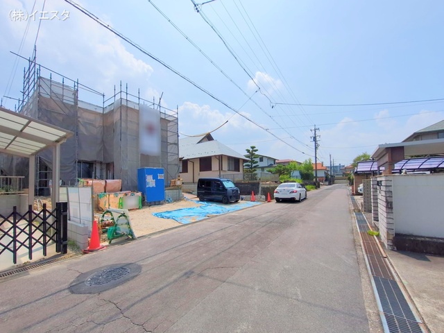 愛知県春日井市中央台6丁目の新築戸建てシート写真 2025年7月3日撮影