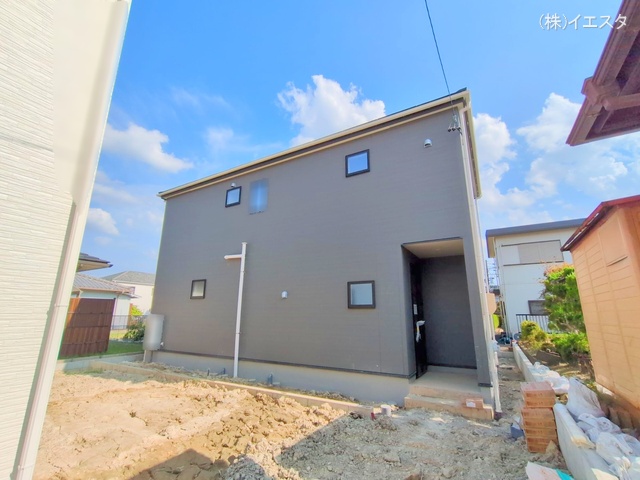 愛知県春日井市中央台6丁目の新築戸建て外構写真 2025年8月4日撮影