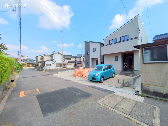 愛知県瀬戸市平町１丁目の新築戸建て外構写真 2025年8月25日撮影