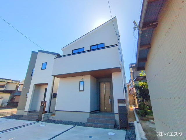 愛知県瀬戸市平町１丁目の新築戸建て完成写真 2025年10月16日撮影