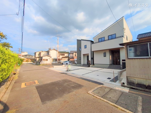 愛知県瀬戸市平町１丁目の新築戸建て完成写真 2025年9月22日撮影